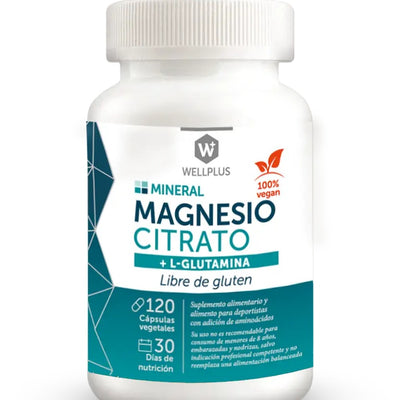 Magnesio Citrato | 120 Cápsulas