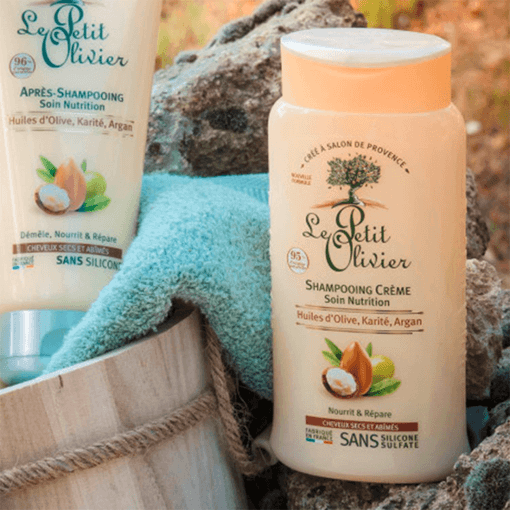 Shampoo de Cuidado Cabello Seco y Dañado, 250 ml, marca Le Petit Olivier