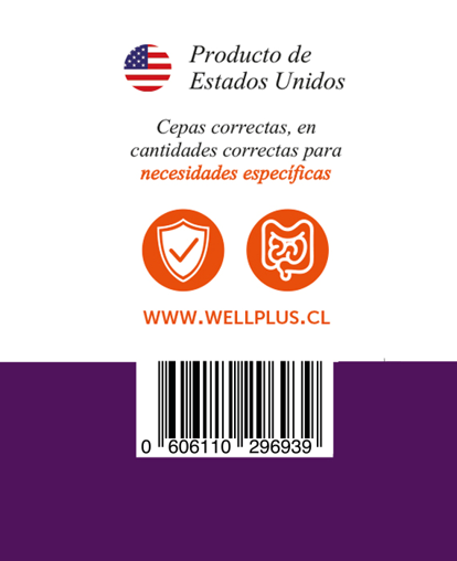 Probiotic Plus Adulto 50 Billones, 60 capsulas, wellplus