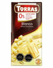 Barra Chocolate Blanco sin Azúcar ni Gluten | 75g
