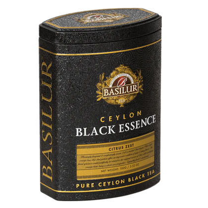 black essence citrus zest te negro en hoja, 100 gr, basilur