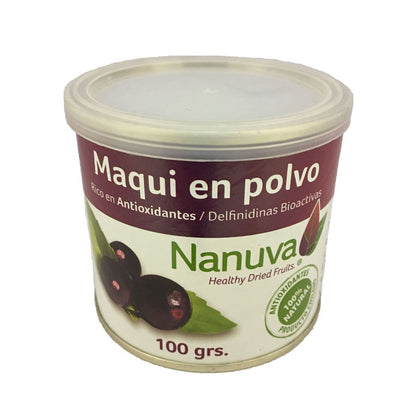 Maqui en polvo, 100 gr, Nanuva