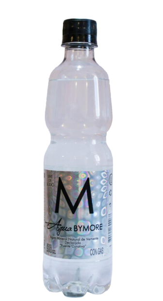 Agua Mineral con Gas, 500 ml, By More