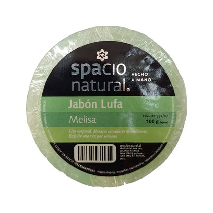 Jabon Luffa Natural Melisa, 100 gr, Spacio Natural