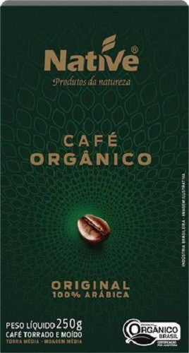 Cafe Molido Organico, 250 gr, Native