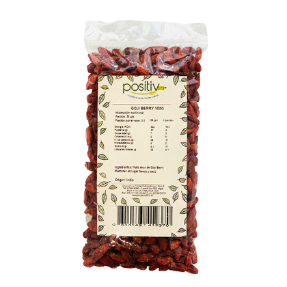 Goji Berries, 100 gr, Positiv