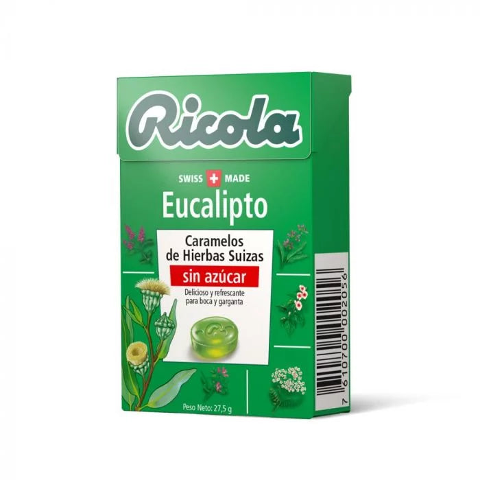 Caramelo Eucaliptus sin azucar, Ricola
