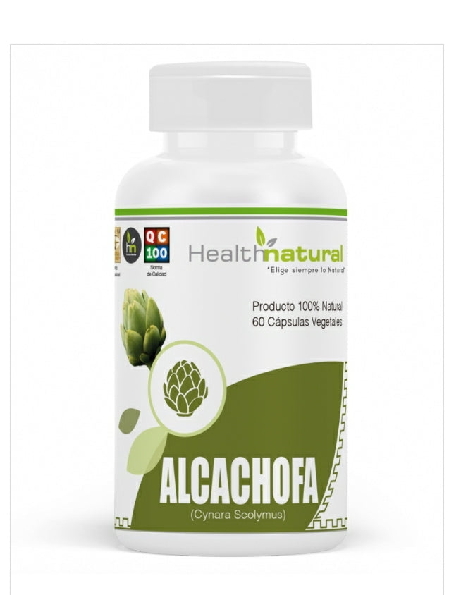 Alcachofa 400 mg, 60 cap, Health Natural