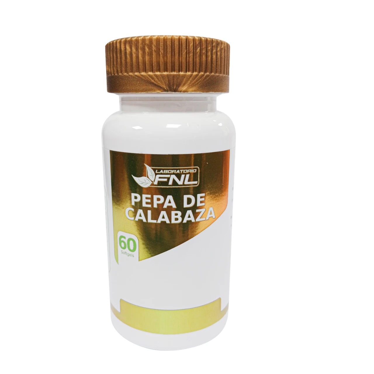 pepa de calabaza soft gel, 60 cap, fnl