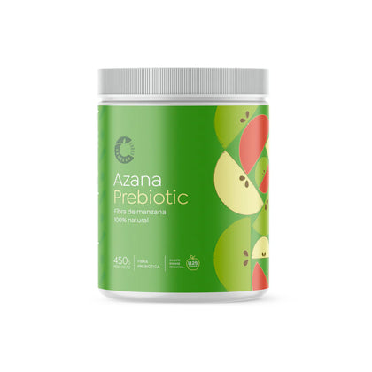 azana prebiotic fibra de manzana, 225 gr, cascara foods