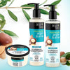 Shampoo, acondicionador y mascarilla Organic Shop Argán y Amla