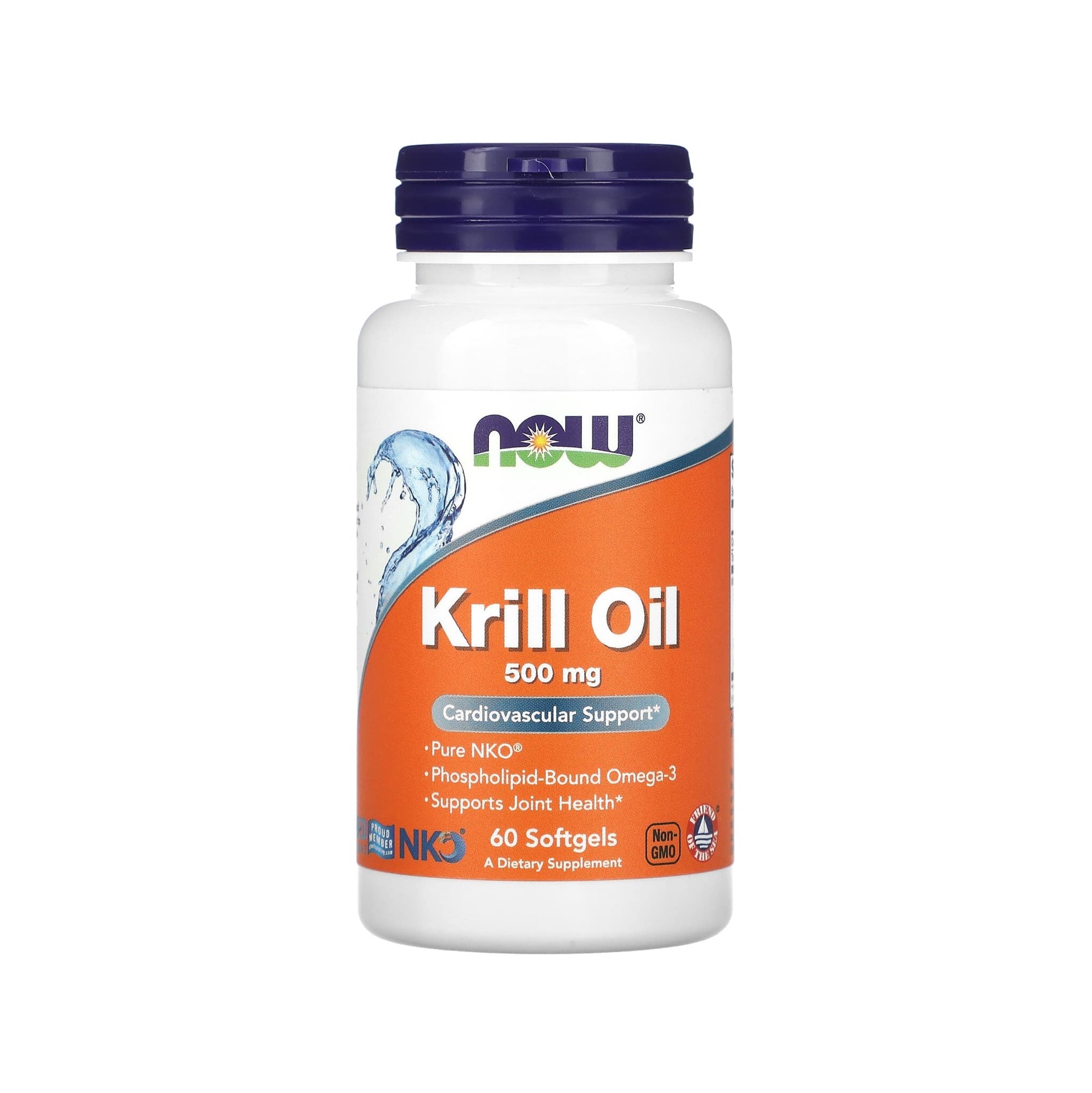 Aceite de Krill Oil 500 mg soft, 60 cap, Now