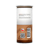 Reverso del tarro de canela en polvo Revitta con modo de uso y código de barras