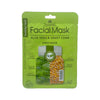 Mascarilla facial de tela Fruit of the Wokali de aloe vera y maíz en sobre de 30 ml
