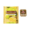 Sobre individual y bolsita de té negro Basilur Lemon & Lime