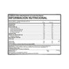 Tabla nutricional de Iso100 Hydro Whey frutos rojos Foodtech