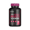 Frasco Foodtech 100% Women Multivitamins de 90 cápsulas, vista frontal