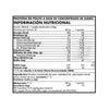 Tabla nutricional de 100% Amino Whey Protein chocolate Foodtech
