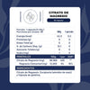 Información nutricional e ingredientes de Citrato de Magnesio Karun Life