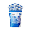 Bolsa de creatina Foodtech Premium Line abierta con sachets individuales