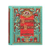 Lata con forma de libro Basilur Warmth of Winter Merry Tea Story, vista frontal