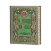 Lata libro Basilur Wonder Tea Story de 40 g, vista frontal y lomo