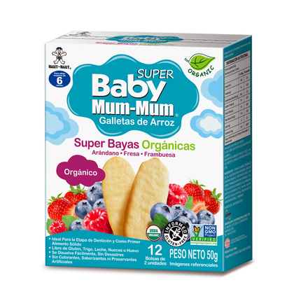 baby mum-mum super berries, 50 gr, baby mum-mum