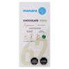 Barra de Cacao sin azúcar 62%, 100 gr, marca Manare