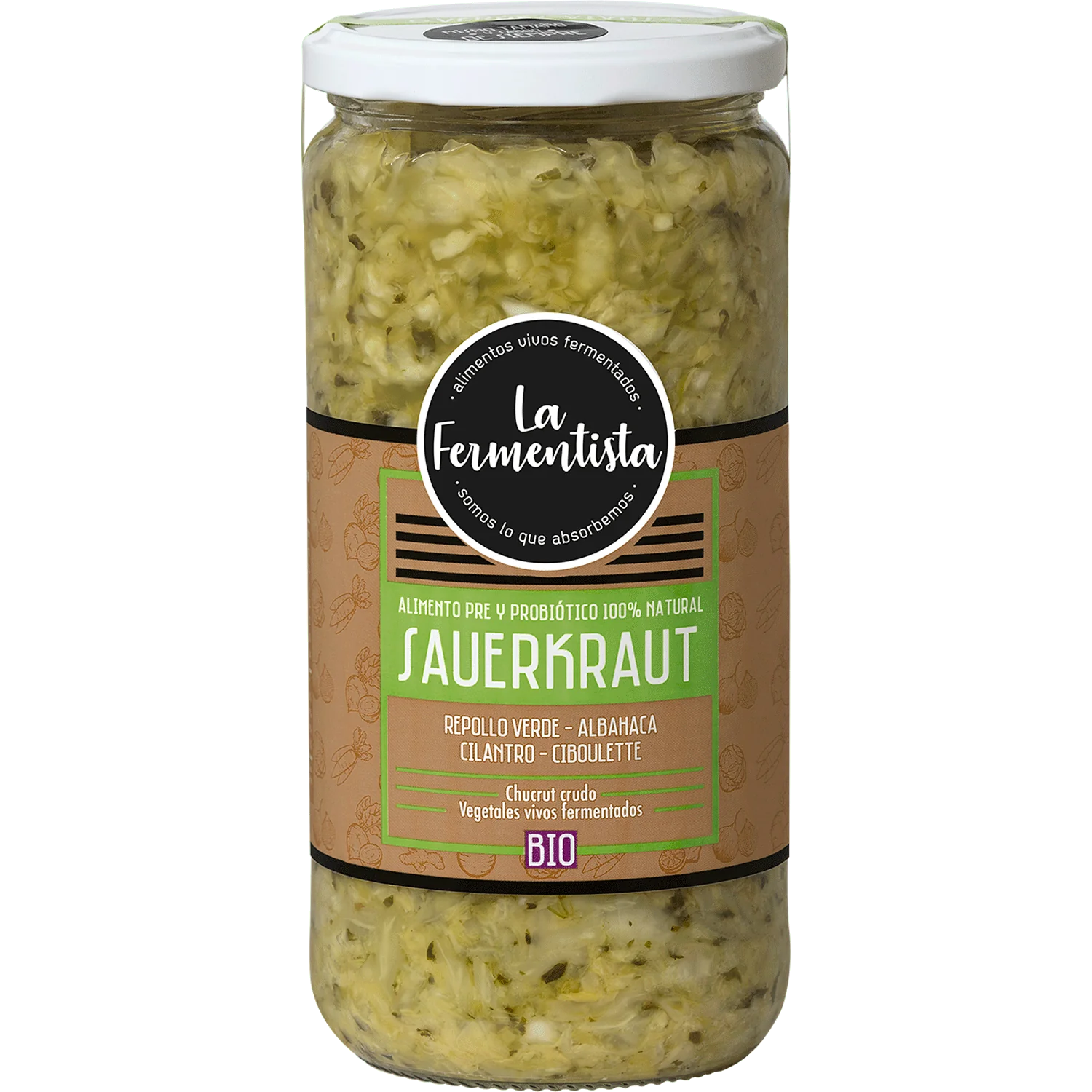Sauerkraut Verdes Vivos La Fermentista