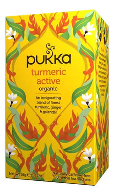 Turmeric Active | 20 Bolsitas Orgánicas — Pukka