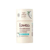 Desodorante sólido Lovea Aceite de Coco Bio 50 g, envase crema con banda turquesa