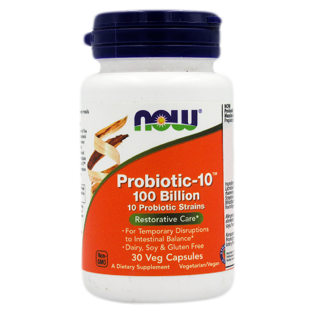 Probiotic 100 Billones, 30 cap, Now