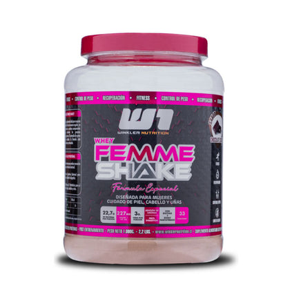 femme shake dulce de leche, 1 kg, winkler nutrition