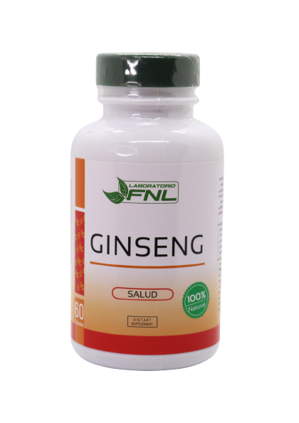 Ginseng en capsulas de 280 mg, 60 cap, Fnl