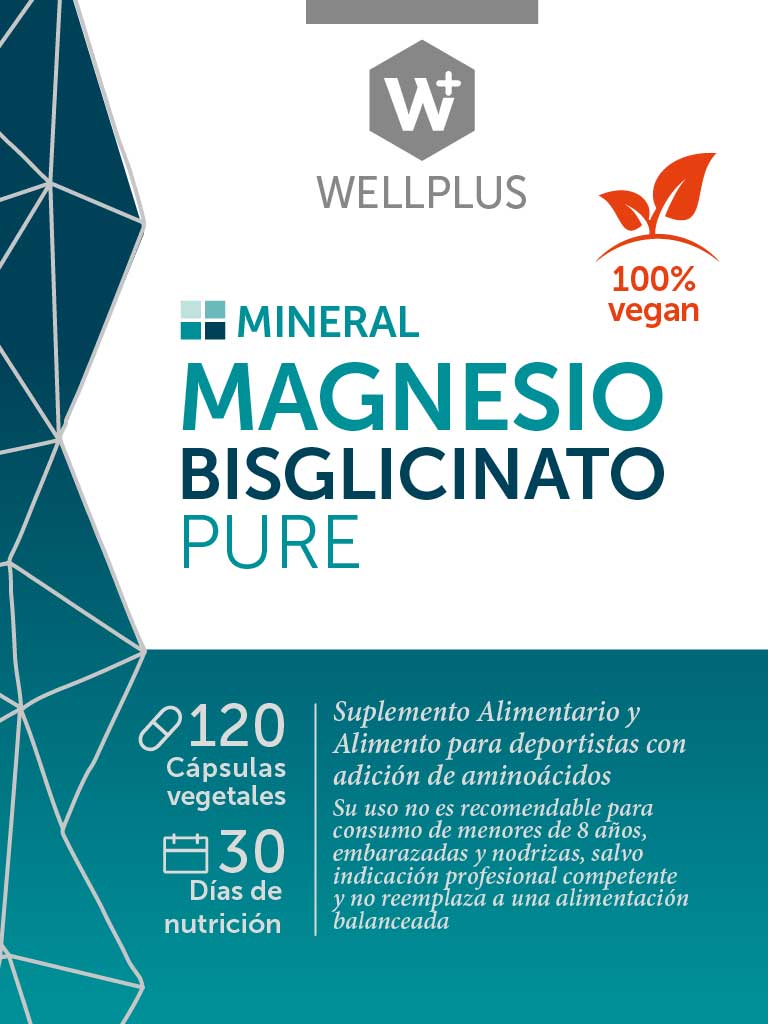 Magnesio Bisglicinato Pure, 120 cap