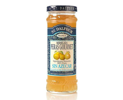 mermelada de pera sin azúcar, 284 gr, st dalfour