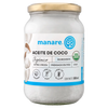 Aceite de Coco orgánico, 500 ml, marca Manare