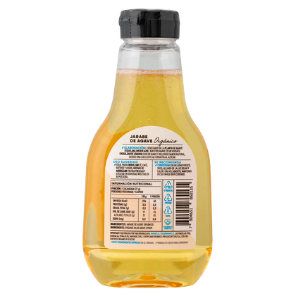 Jarabe de Agave orgánico, 330 gr, marca Manare
