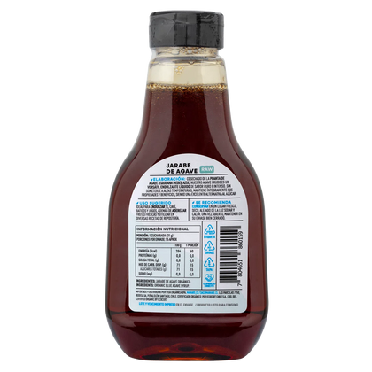 Jarabe de Agave Raw orgánico, 330 gr, marca Manare