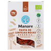 espirales de lentejas rojas organicos, 250 gr, manare