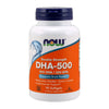 dha 500 fish oil, 90 cap, now