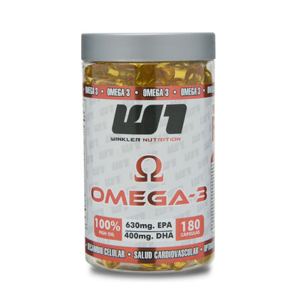 omega 3, 180 cap, winkler nutrition