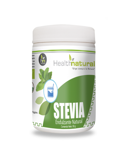 Stevia en Polvo, 50 gr, Health Natural