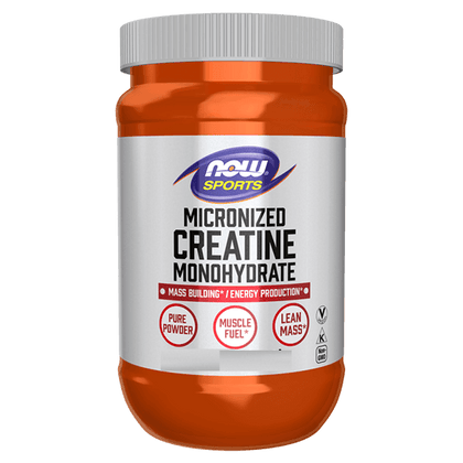 creatina monohidratada, 600 gr, now