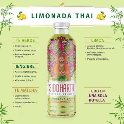Infusion Limonada Thai, 475 ml, Siddharta