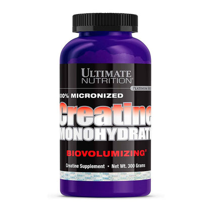 creatina monohidratada, 300 gr, ultimate nutrition