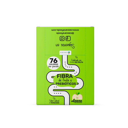 barrita azana prebioticos, 30 gr, cascara foods