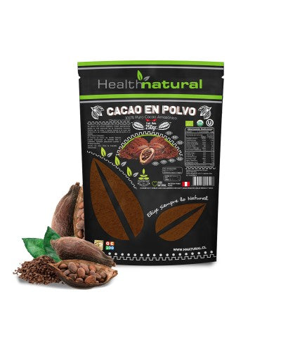Cacao en Polvo, 250 gr, Health Natural