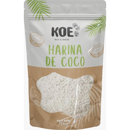 harina de coco, 150 gr, koe