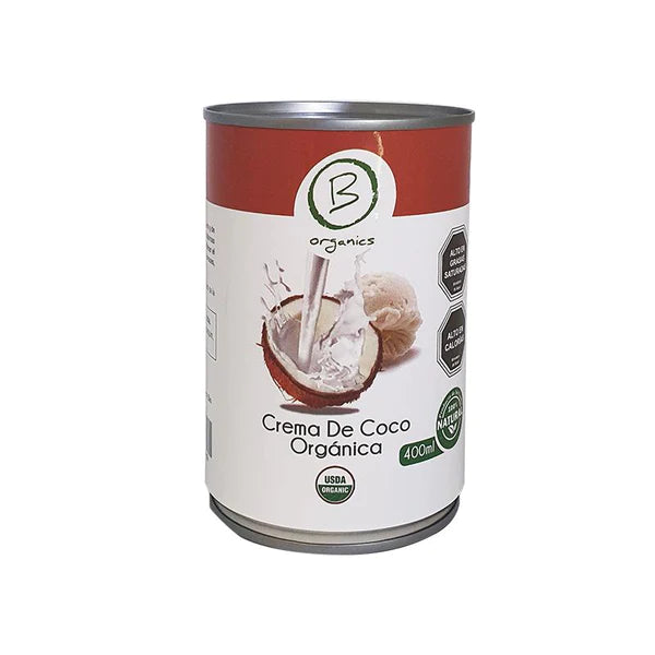 Crema de Coco Organica, 400 ml, Be Organics